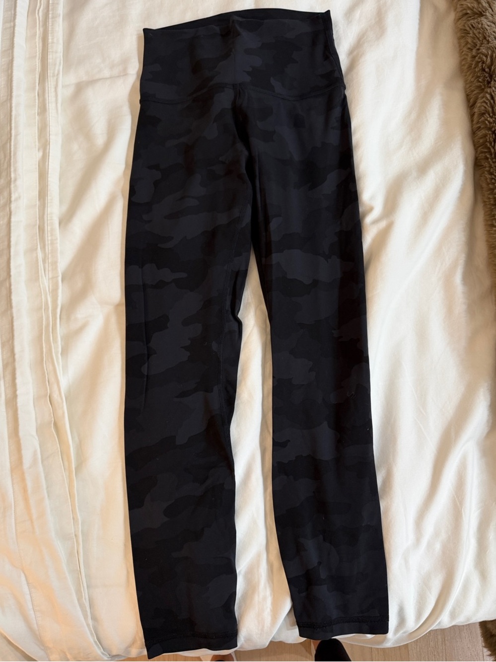 Lululemon Black Camo Aligned Leggings